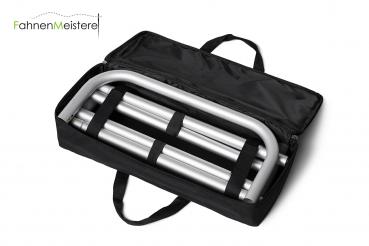 ZIPPER-Wall Taschen 60er im offenen Zustand. Verstärkt mit Innenfutter aus dem Lieferumfang des Komplettsystems