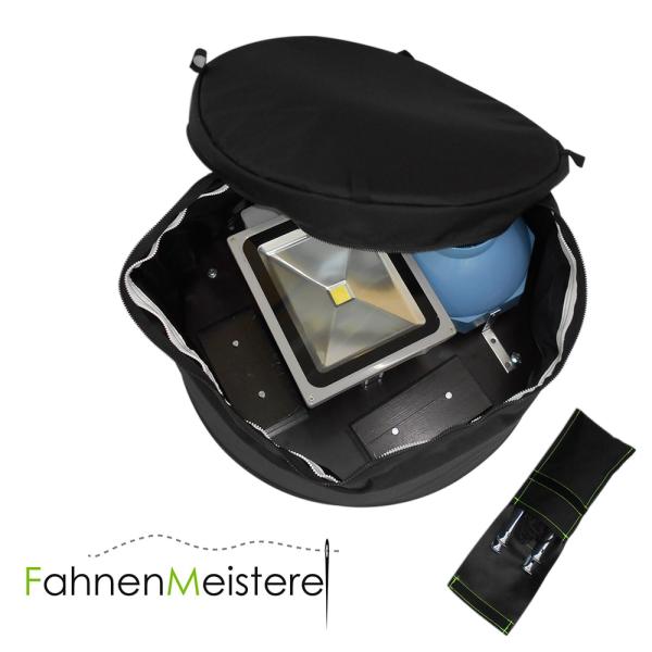 Airtower Werbesäulen-System ohne Druck mit 60 cm Durchmesser - Outdoor Variante